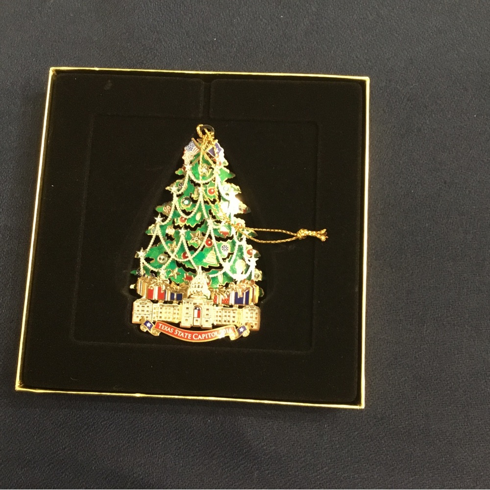 Texas State Capital Ornament 2016